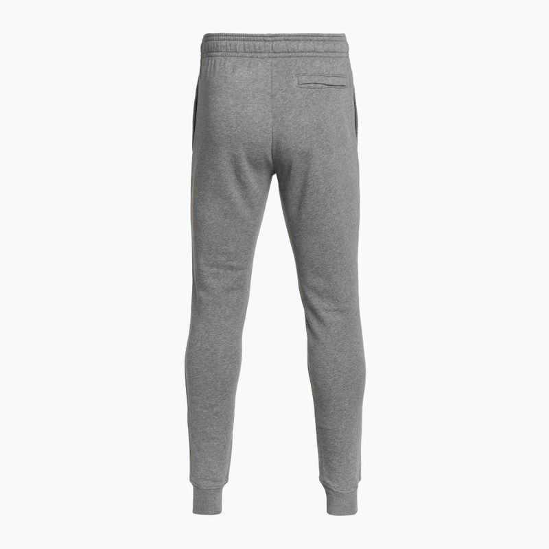 Pantaloni Under Armour Rival Fleece Joggers uomo grigio pece chiaro/onyx bianco 6