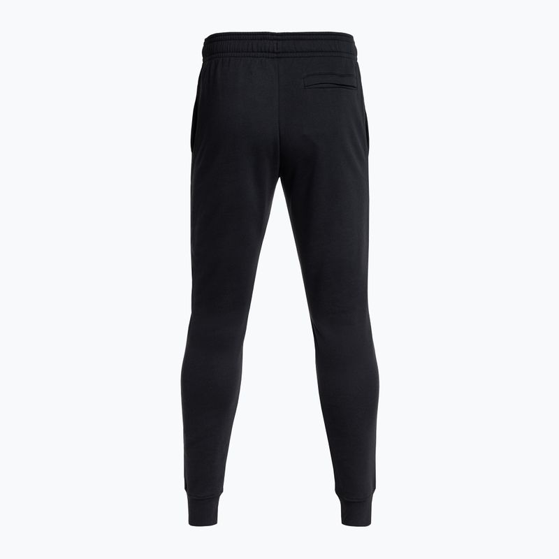 Under Armour Rival Fleece Joggers da uomo nero/bianco anice 5