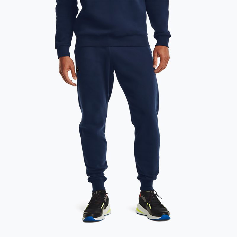 Under Armour Rival Fleece Joggers da uomo blu navy