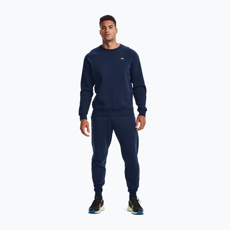 Under Armour Rival Fleece Joggers da uomo blu navy 2