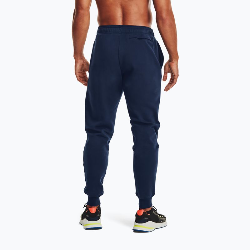 Under Armour Rival Fleece Joggers da uomo blu navy 3