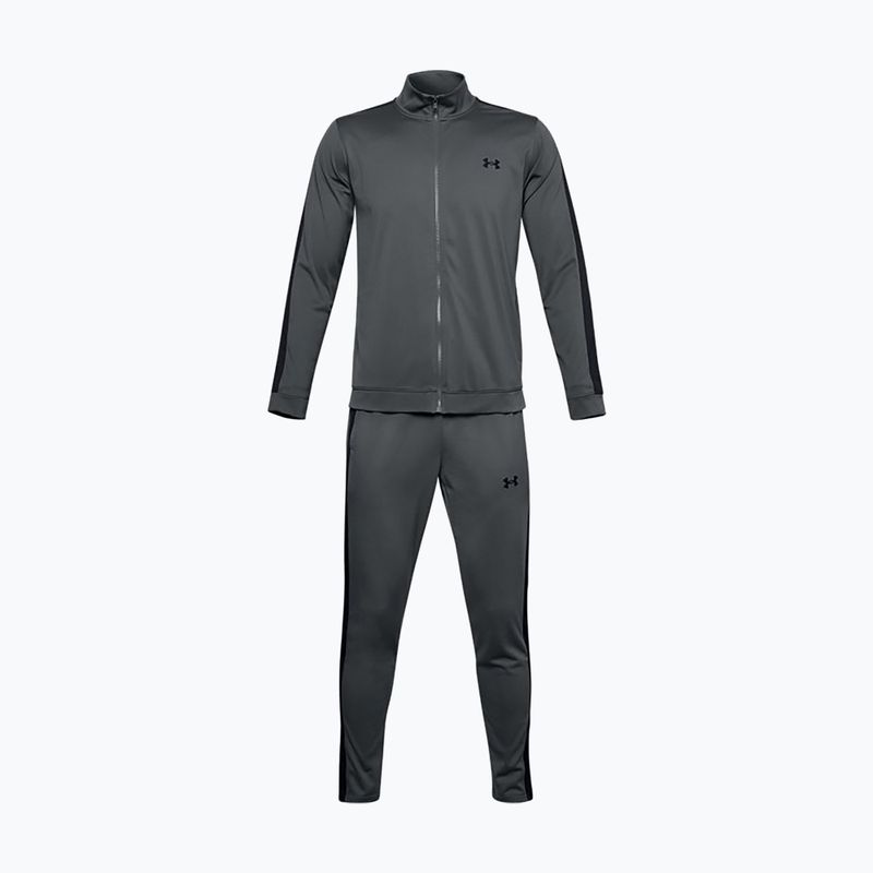 Under Armour UA Knit Track Suit tuta da ginnastica da uomo grigio/nero 5