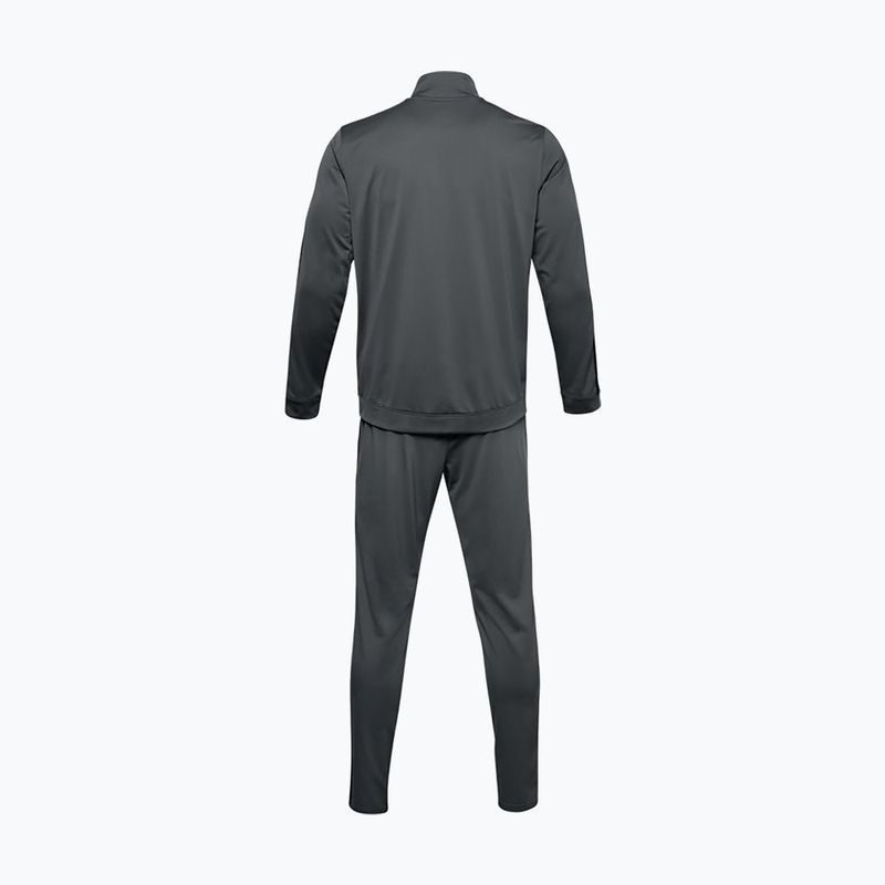 Under Armour UA Knit Track Suit tuta da ginnastica da uomo grigio/nero 6
