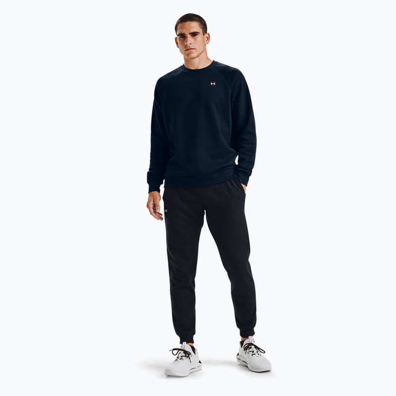 Felpa Under Armour Rival Fleece Crew da uomo blu navy 3