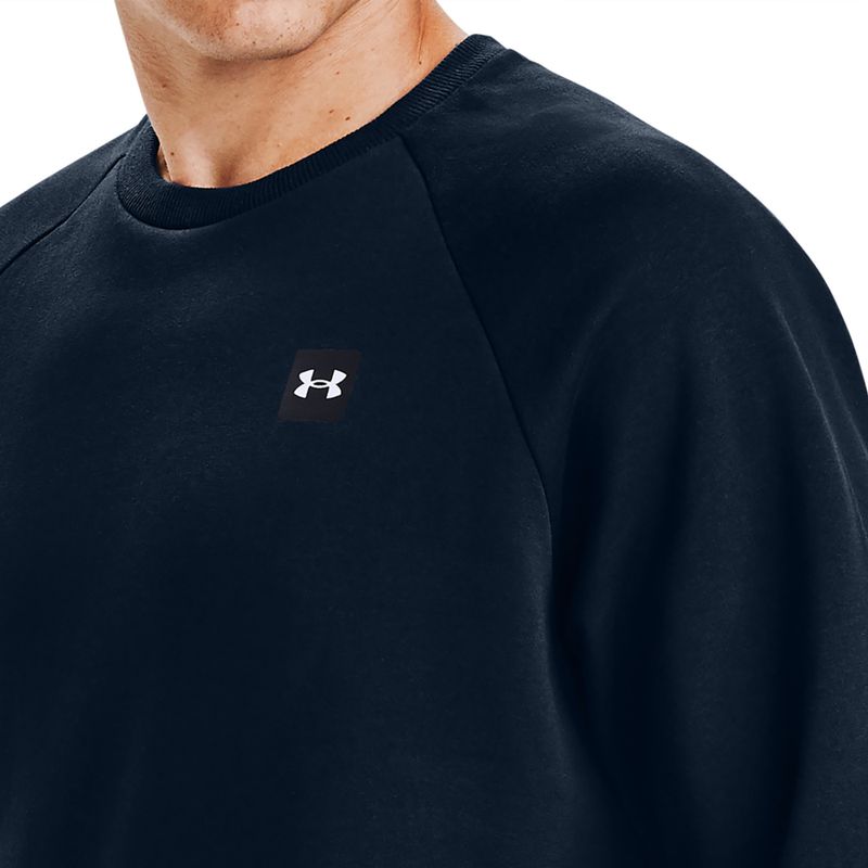 Felpa Under Armour Rival Fleece Crew da uomo blu navy 8