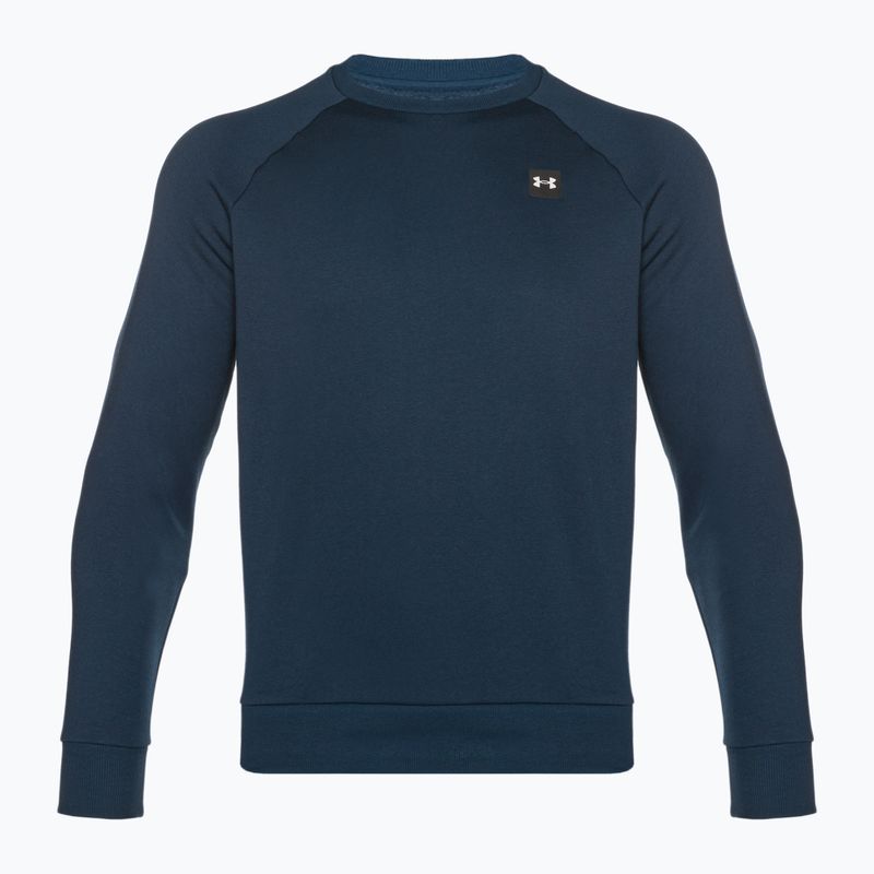 Felpa Under Armour Rival Fleece Crew da uomo blu navy 9