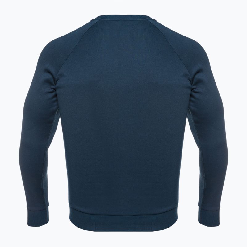 Felpa Under Armour Rival Fleece Crew da uomo blu navy 10