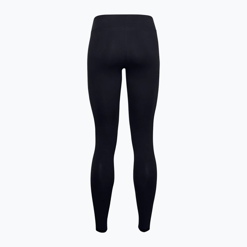 Leggings da donna Under Armour Favorite WM nero/bianco 4