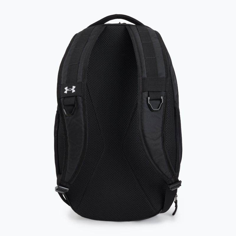 Zaino urbano Under Armour Hustle 5.0 29 l nero/nero/argento 3