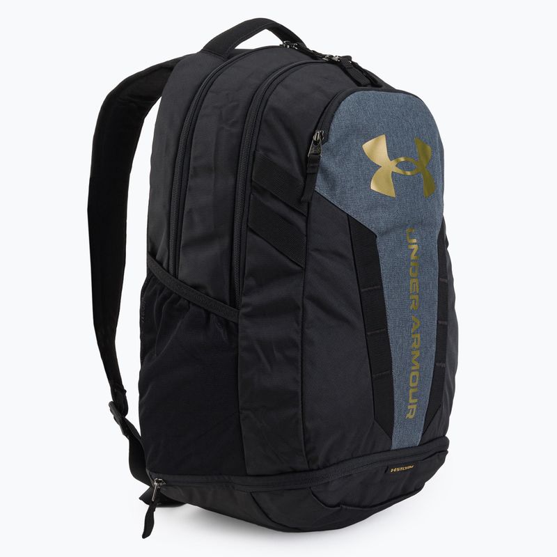 Under Armour Hustle 5.0 29 l zaino urbano nero/nero erica media/oro metallizzato lustro