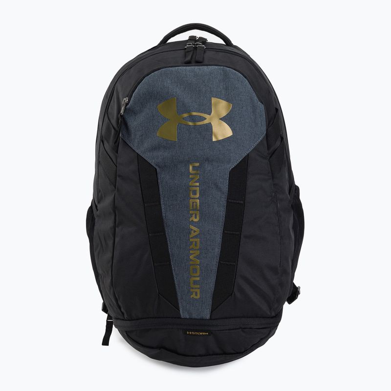 Under Armour Hustle 5.0 29 l zaino urbano nero/nero erica media/oro metallizzato lustro 2