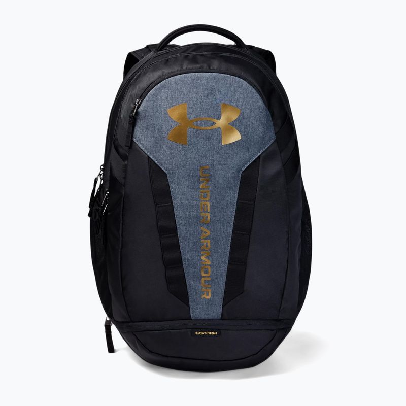 Under Armour Hustle 5.0 29 l zaino urbano nero/nero erica media/oro metallizzato lustro 6