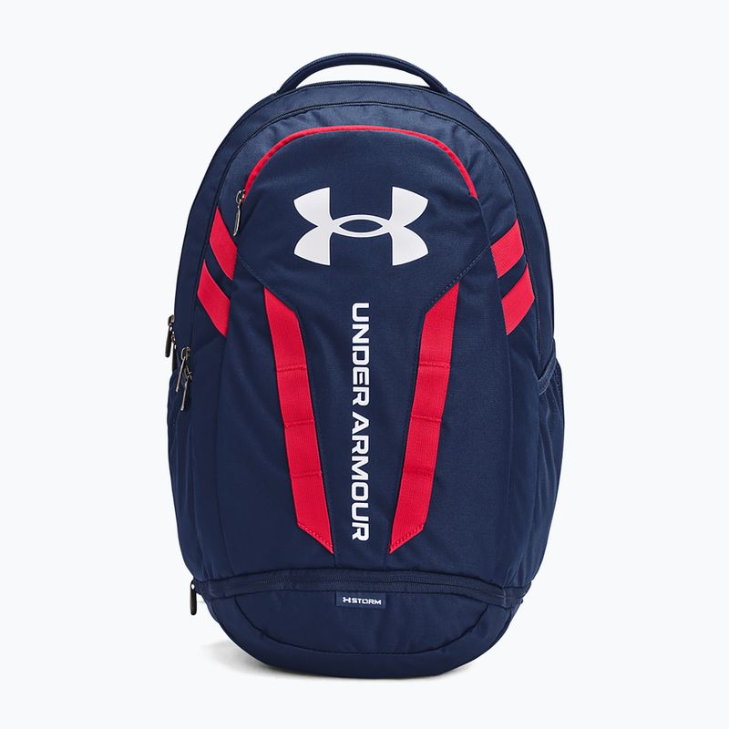 Zaino urbano Under Armour Hustle 5.0 29 l academy/rosso/bianco