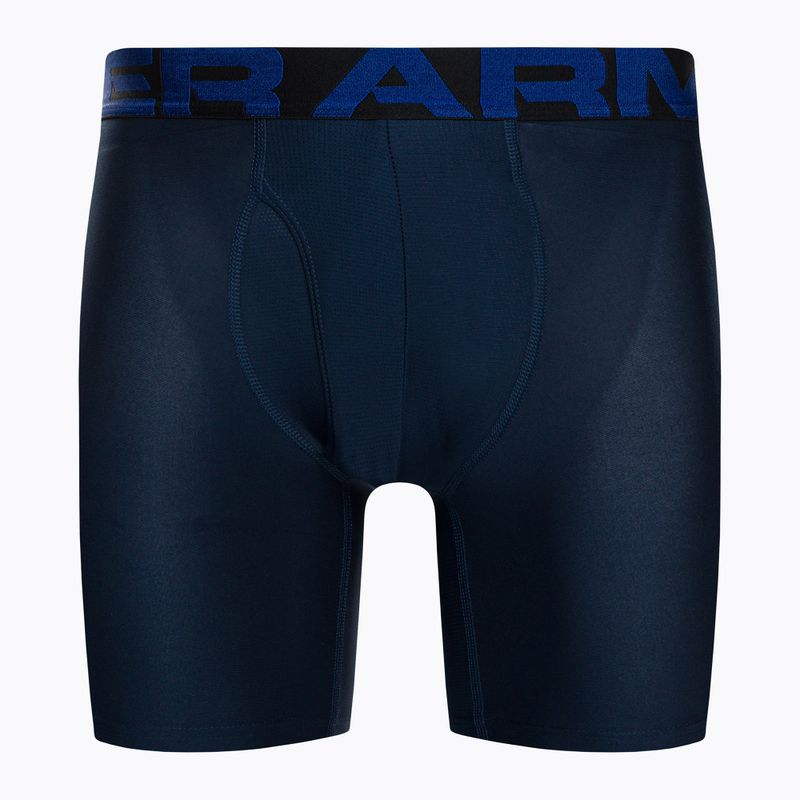 Under Armour UA Tech 6 In boxer uomo 2 pezzi academy/mod grigio chiaro heather 5