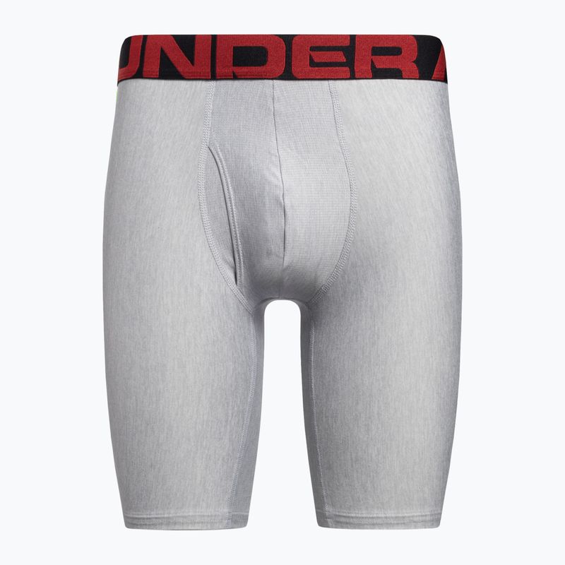 Under Armour UA Tech 9 In boxer uomo 2 pezzi mod gray light heather/jet gray light heather 2
