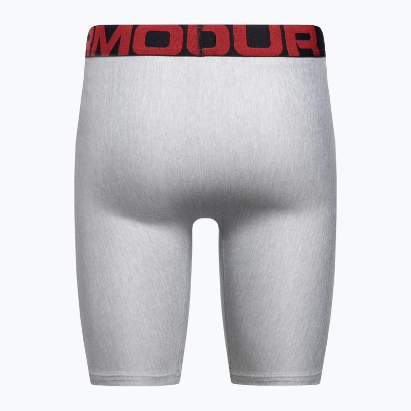 Under Armour UA Tech 9 In boxer uomo 2 pezzi mod gray light heather/jet gray light heather 3