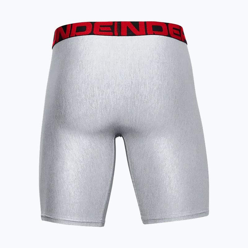 Under Armour UA Tech 9 In boxer uomo 2 pezzi mod gray light heather/jet gray light heather 9