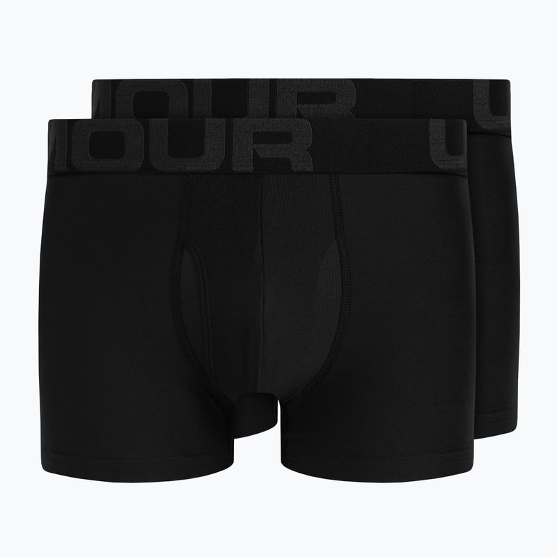 Under Armour Tech 3 In boxer uomo 2 pezzi nero/nero