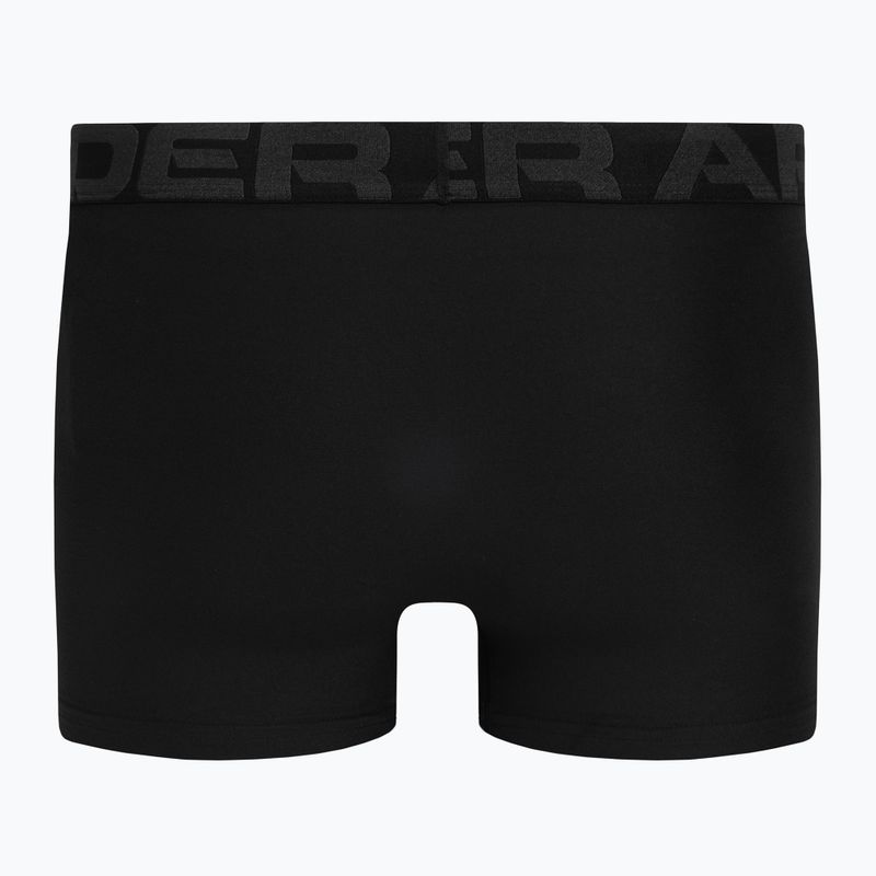 Under Armour Tech 3 In boxer uomo 2 pezzi nero/nero 3