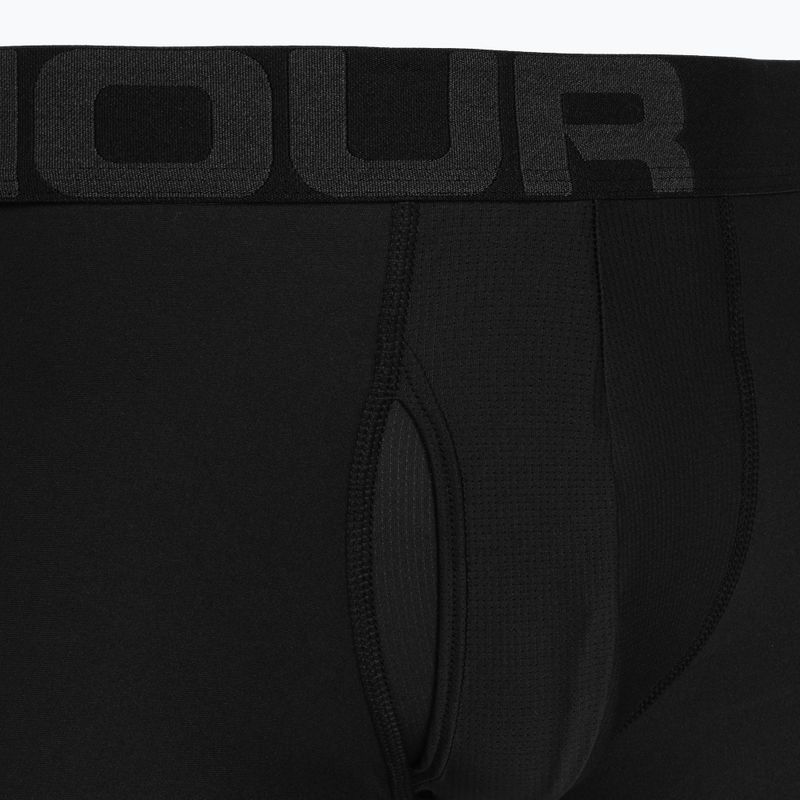 Under Armour Tech 3 In boxer uomo 2 pezzi nero/nero 4