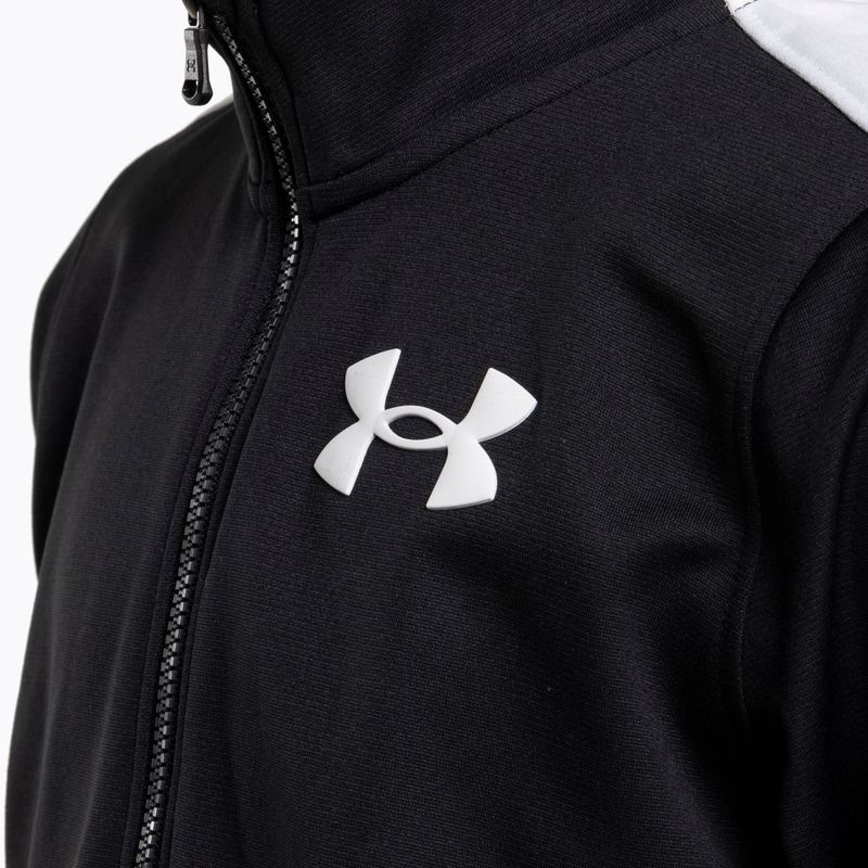 Tuta Under Armour Em Knit nero/bianco/bianco da bambino 5