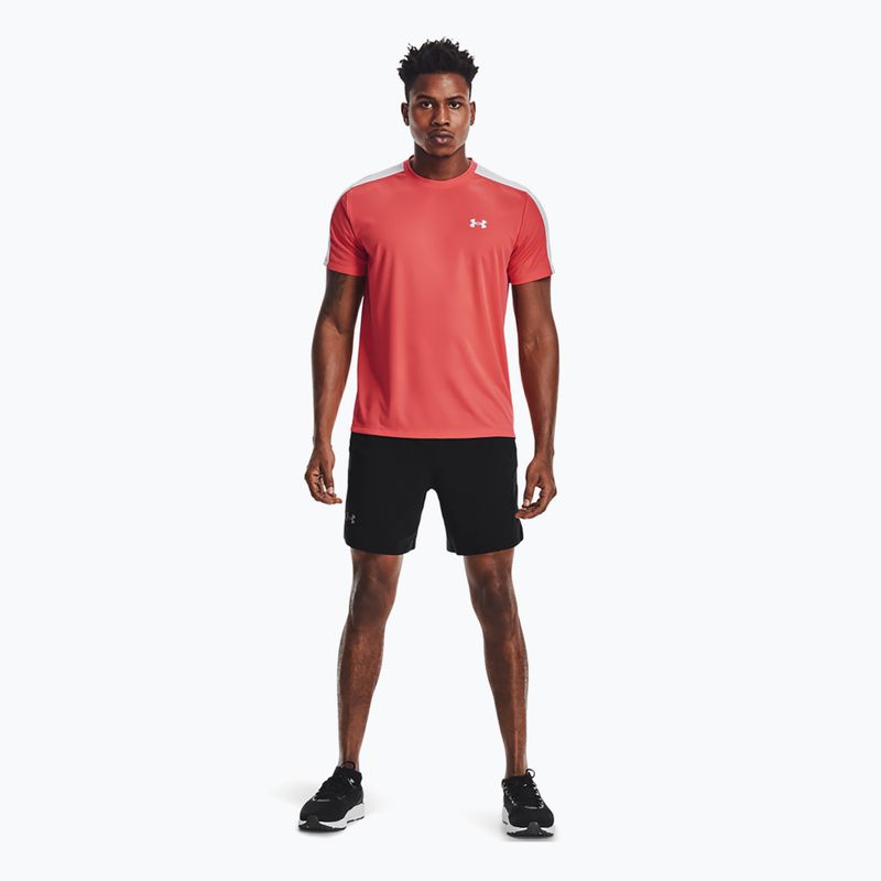 Under Armour Launch Sw 7'' pantaloncini da corsa da uomo nero/nero/riflettente 2