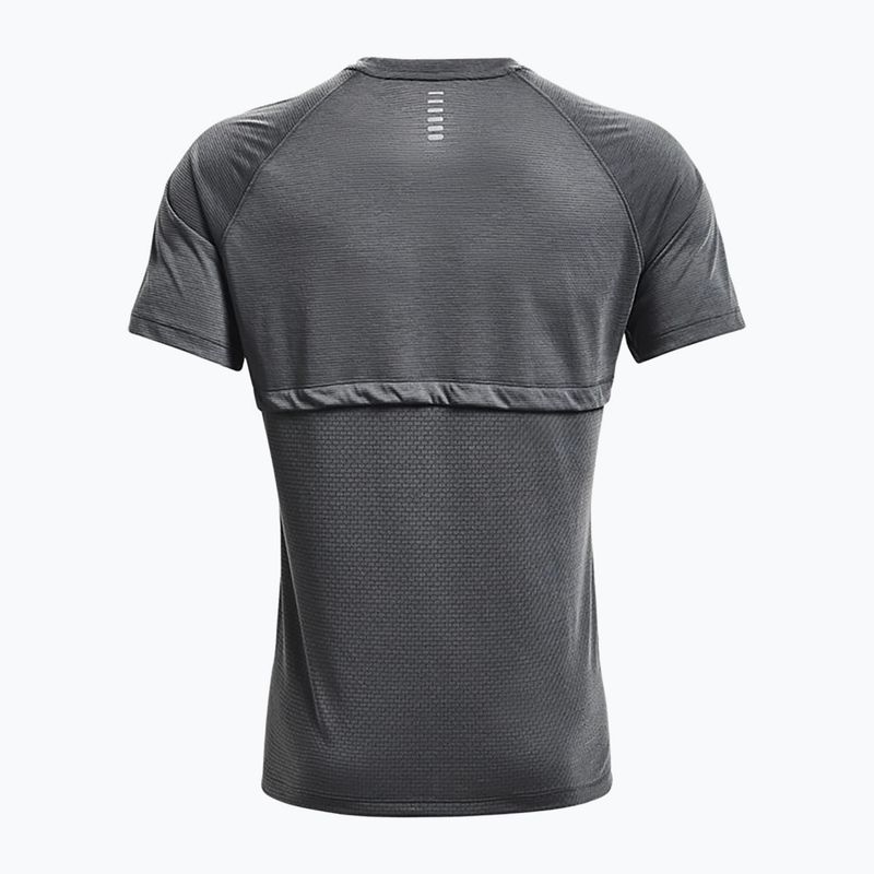 Under Armour Streaker maglia da corsa da uomo grigio pece/grigio pece/riflettente 6