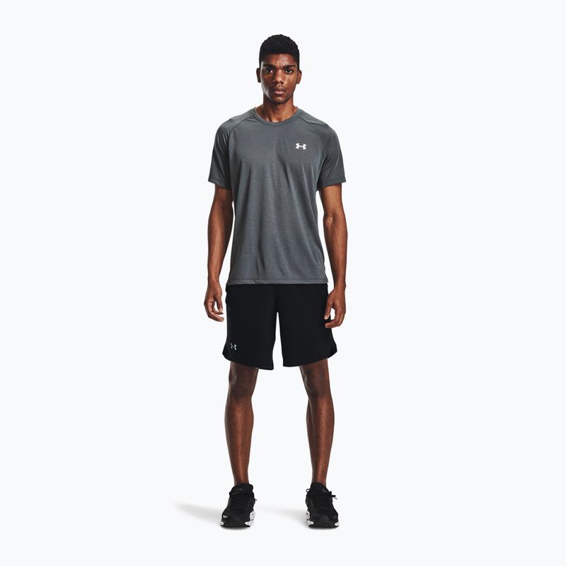 Under Armour Streaker maglia da corsa da uomo grigio pece/grigio pece/riflettente 2
