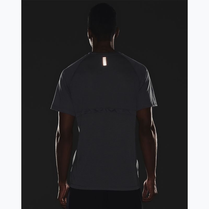 Under Armour Streaker maglia da corsa da uomo grigio pece/grigio pece/riflettente 4