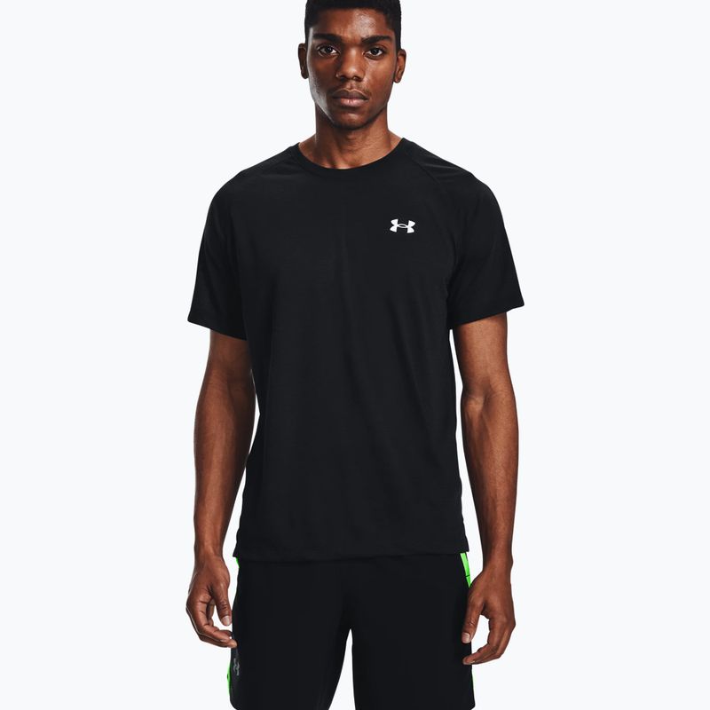 Under Armour Streaker maglia da corsa da uomo nero/nero/riflettente 3