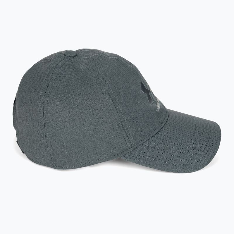 Berretto da baseball Under Armour Isochill Armourvent Adj pitch grigio/nero da uomo 2
