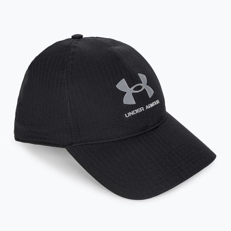 Berretto da baseball Under Armour da uomo Isochill Armourvent Adj nero/grigio