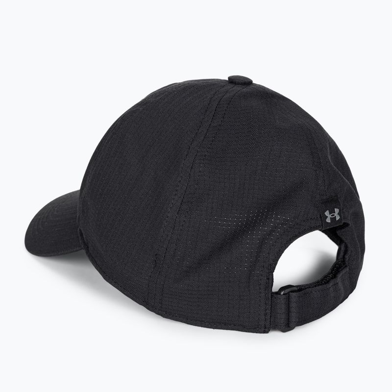 Berretto da baseball Under Armour da uomo Isochill Armourvent Adj nero/grigio 3