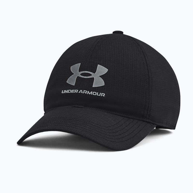 Berretto da baseball Under Armour da uomo Isochill Armourvent Adj nero/grigio 5