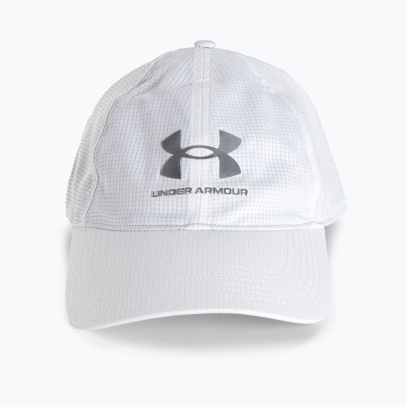 Berretto da baseball Under Armour da uomo Isochill Armourvent Adj bianco/grigio 3