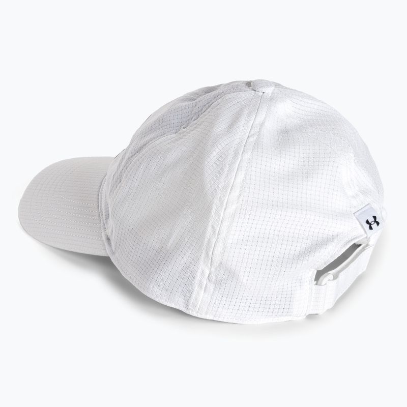 Berretto da baseball Under Armour da uomo Isochill Armourvent Adj bianco/grigio 4