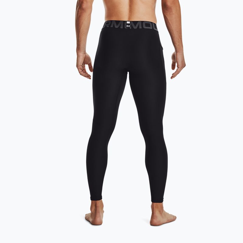 Leggings Under Armour uomo HG Armour nero/bianco 3