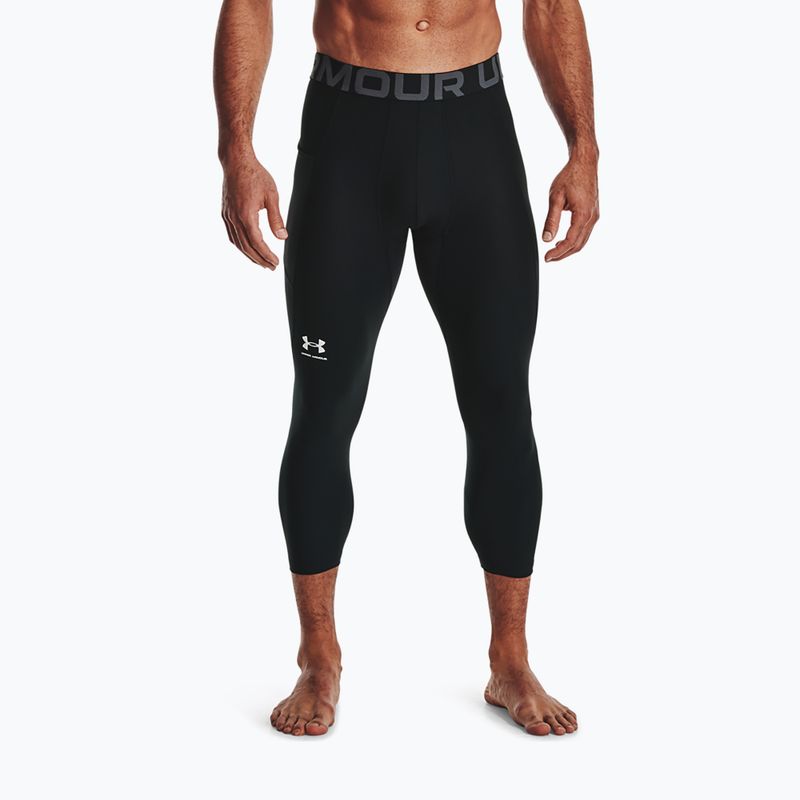 Leggings Under Armour da uomo HG Armour 3/4 nero/bianco