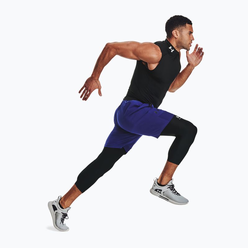 Leggings Under Armour da uomo HG Armour 3/4 nero/bianco 4