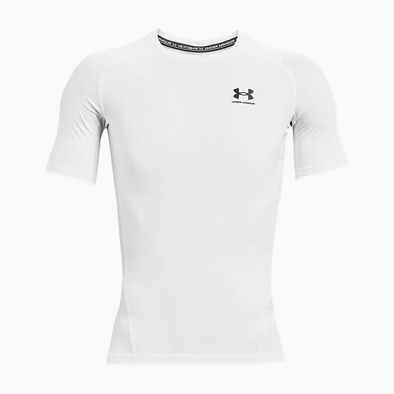 Maglia da allenamento Under Armour da uomo HG Armour Comp bianco/nero 5