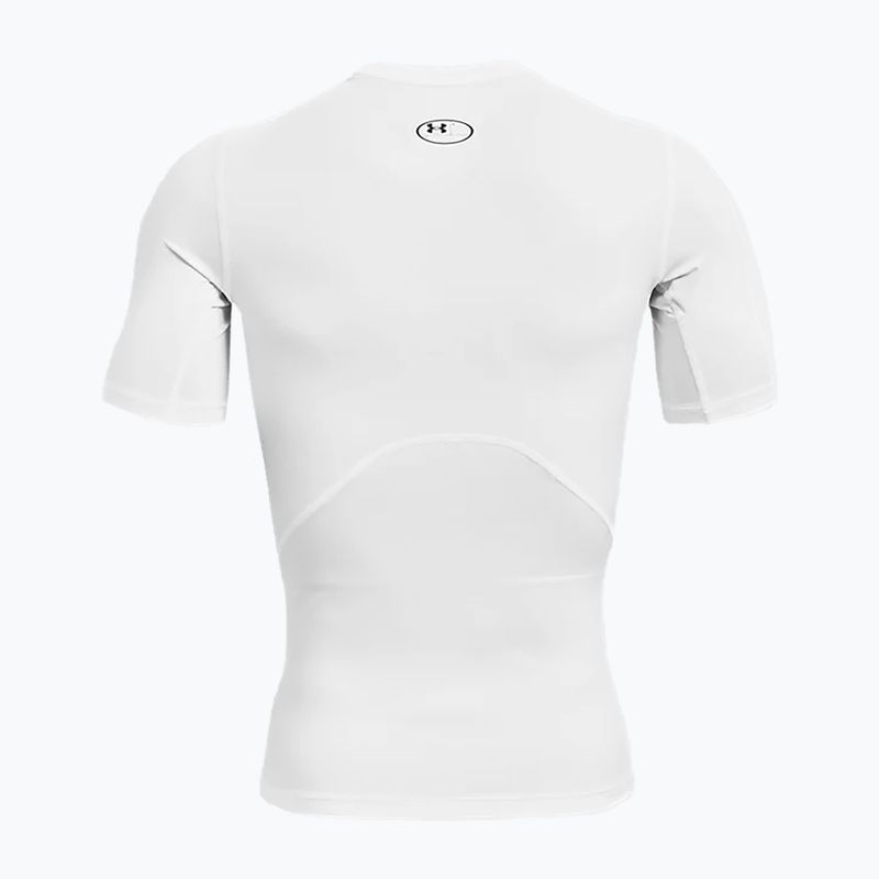 Maglia da allenamento Under Armour da uomo HG Armour Comp bianco/nero 6