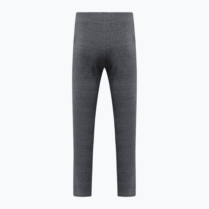 Pantaloni da allenamento Under Armour UA Rival Terry da uomo grigio pece/bianco chiaro 2