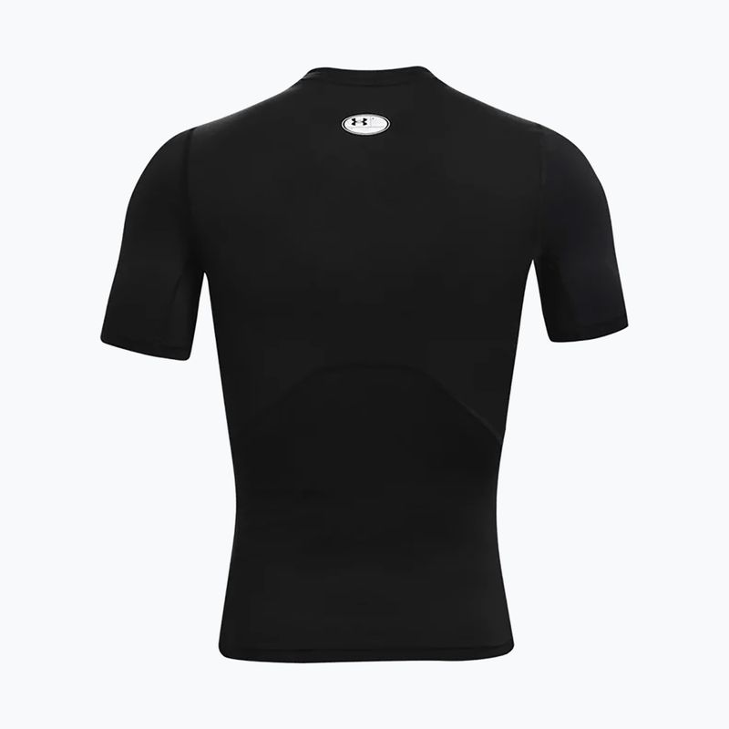 Maglia da allenamento Under Armour da uomo HG Armour Comp nero/bianco 6