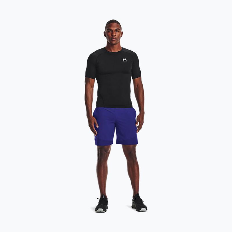 Maglia da allenamento Under Armour da uomo HG Armour Comp nero/bianco 2