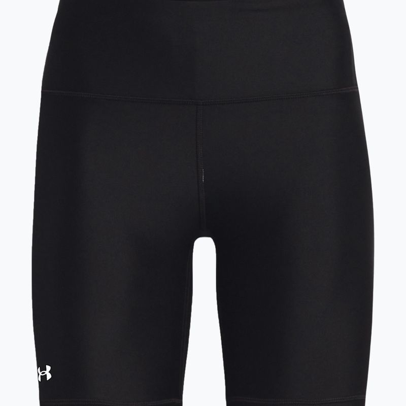 Pantaloncini da allenamento Under Armour da donna HG Armour Bike nero/bianco 5