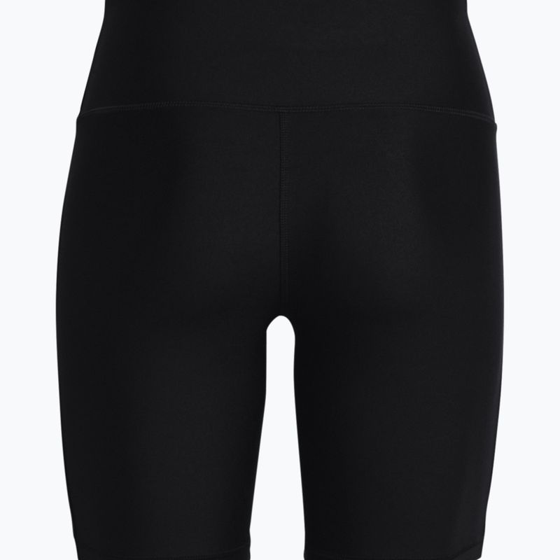 Pantaloncini da allenamento Under Armour da donna HG Armour Bike nero/bianco 6