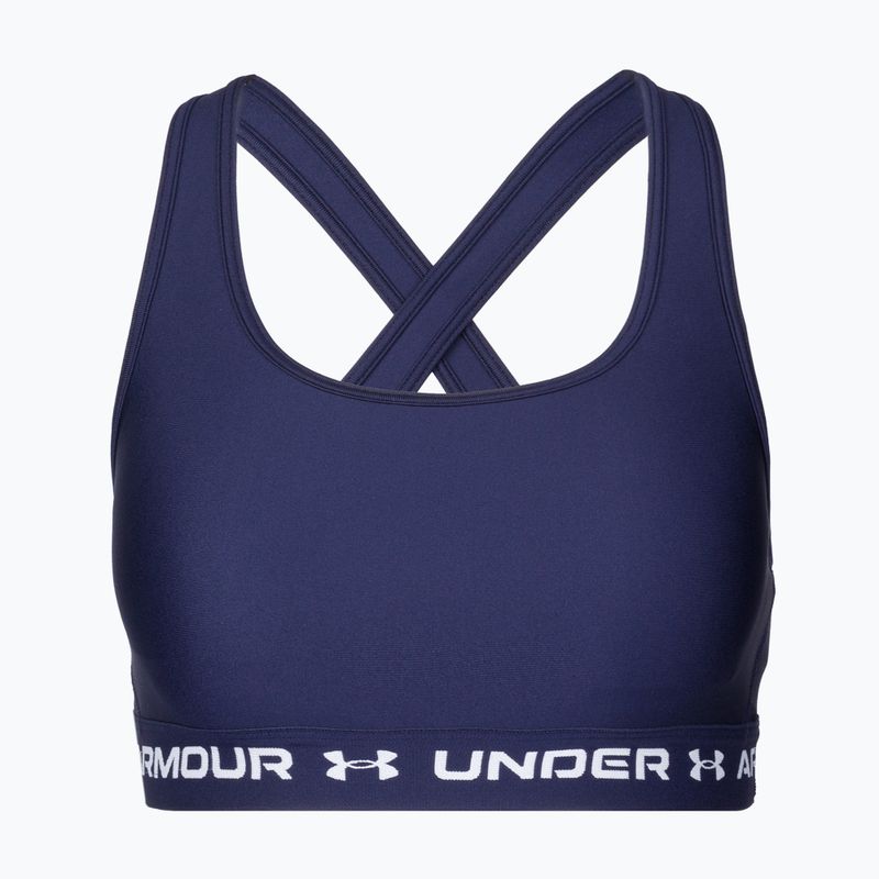 Reggiseno fitness Under Armour Crossback Mid midnight navy/midnight navy/white