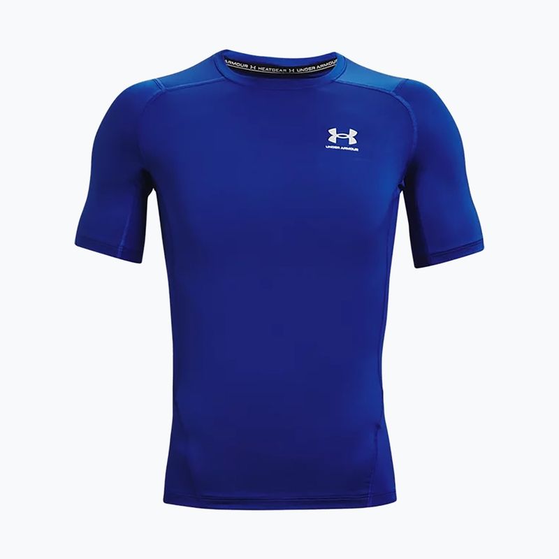 Maglia da allenamento Under Armour da uomo HG Armour Comp royal/bianco 5