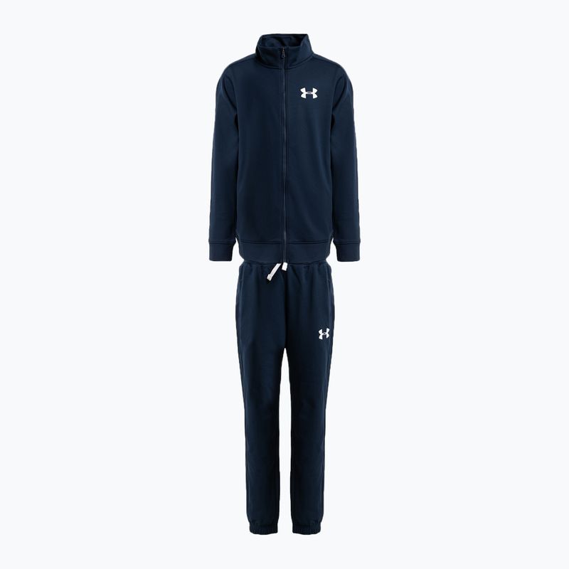 Tuta da ginnastica Under Armour Knit academy/bianco per bambini