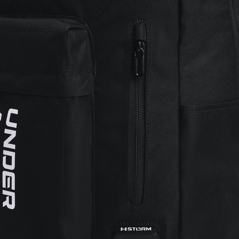 Zaino urbano Under Armour Halftime 22 l nero/nero/bianco 3